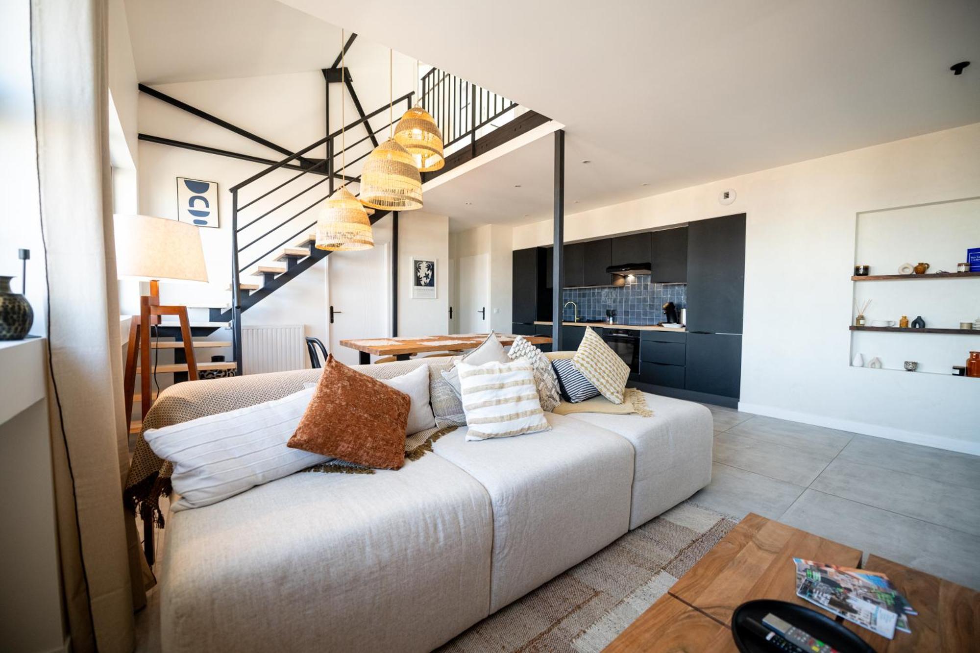 Kasa Madura - Duplex Au Calme Tout Equipe Сент-Этьен Экстерьер фото