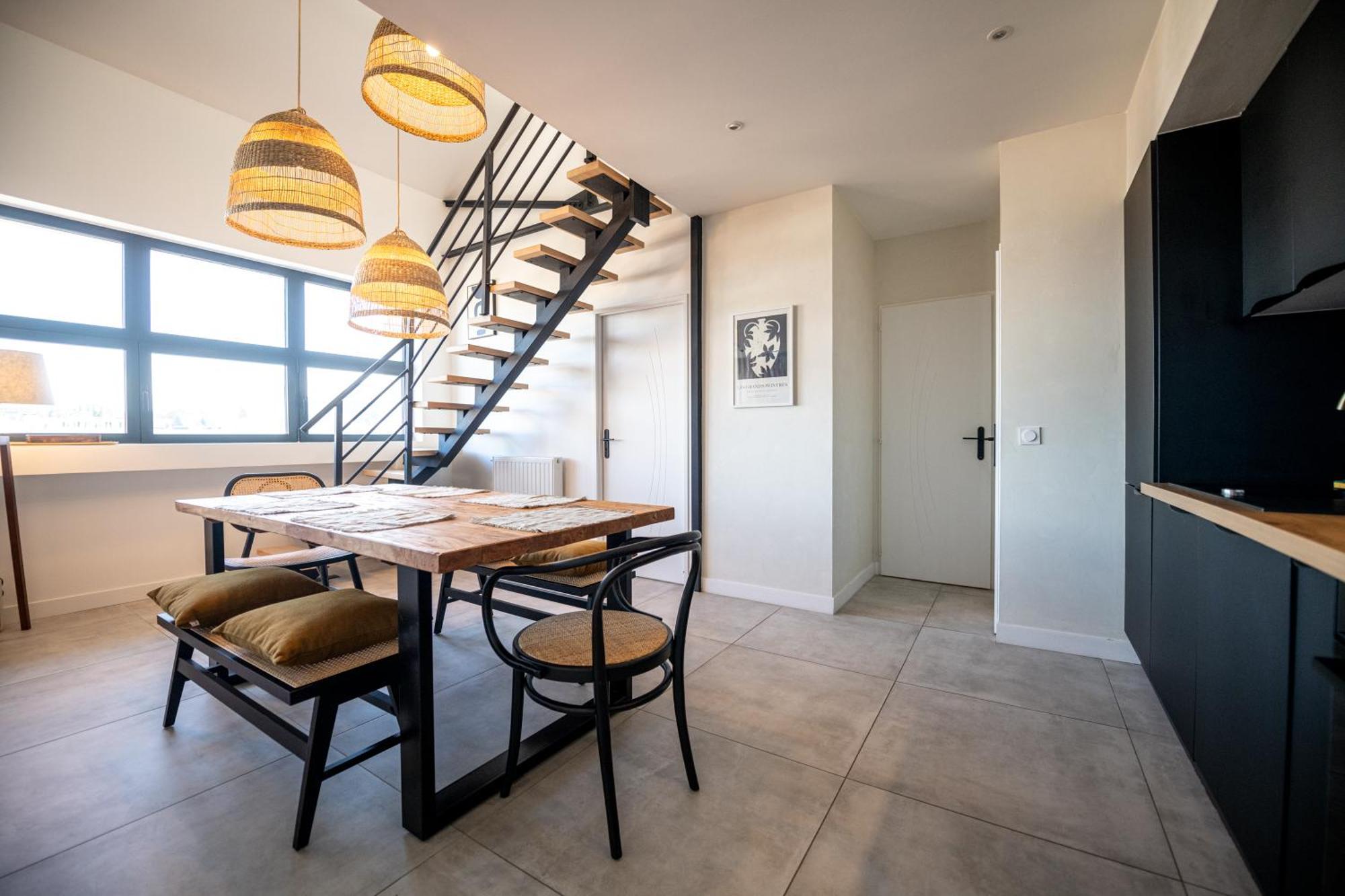 Kasa Madura - Duplex Au Calme Tout Equipe Сент-Этьен Экстерьер фото